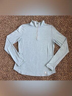 Carhartt Women's Force Lightweight Quarter-Zip Pullover - size Small (4-6)